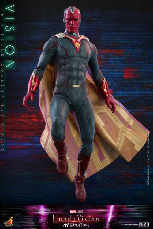 Hottoys推出《旺达·幻视》“红女巫”和“幻视”人偶手办