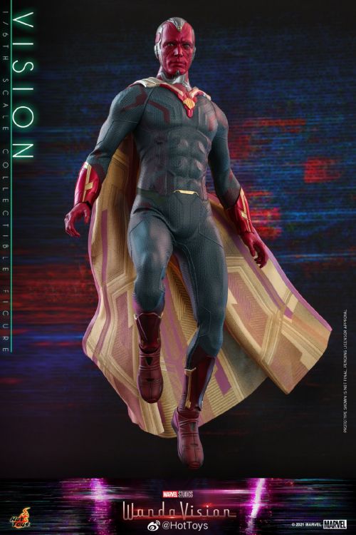 Hottoys推出《旺达·幻视》“红女巫”和“幻视”人偶手办