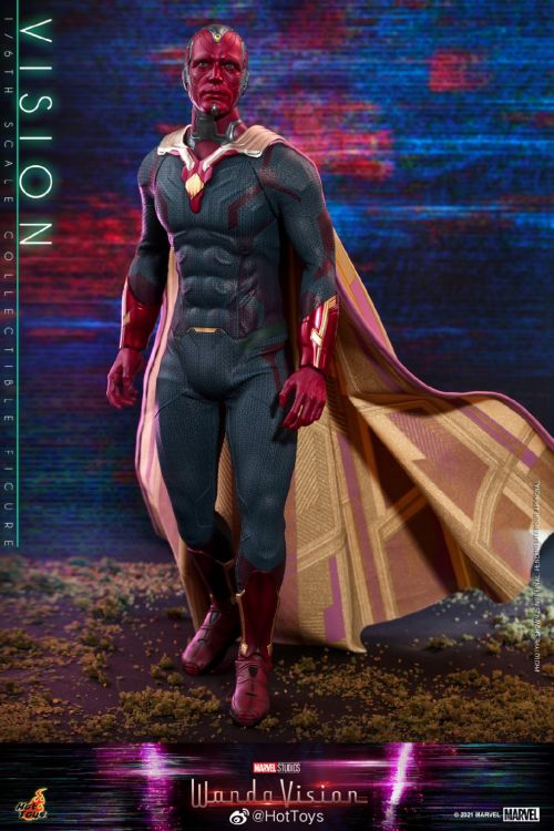 Hottoys推出《旺达·幻视》“红女巫”和“幻视”人偶手办
