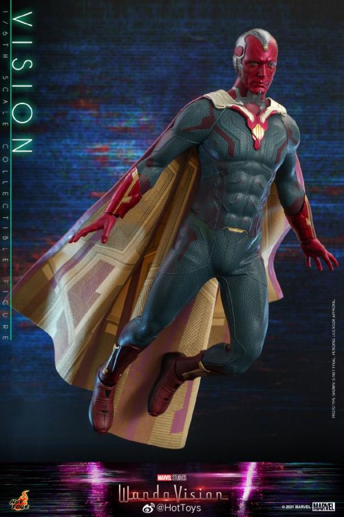 Hottoys推出《旺达·幻视》“红女巫”和“幻视”人偶手办