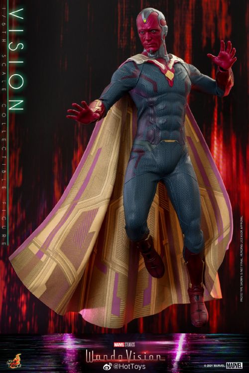 Hottoys推出《旺达·幻视》“红女巫”和“幻视”人偶手办