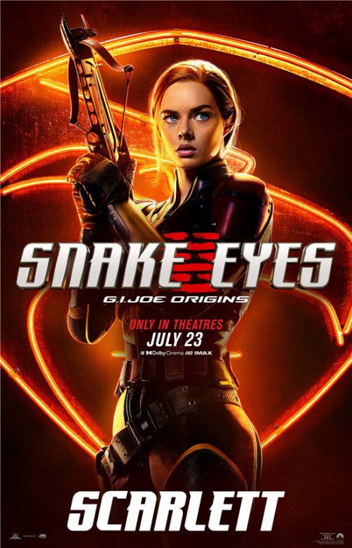 电影《特种部队:蛇眼起源》北美定档 主角海报全员亮相