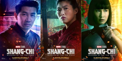 漫威电影宇宙首部华人超英电影《尚气与十环传奇》曝角色海报和采访特辑。