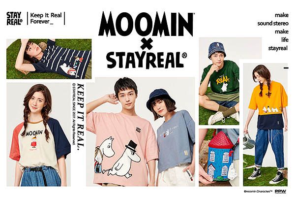 Keep it real.感受北欧的单纯小幸福！STAYREAL x MOOMIN首度联名暖心登场！