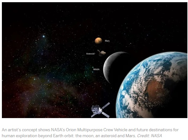NASA局长：火星仍是人类家园最终目的地 月球只是垫脚石连备胎都算不上