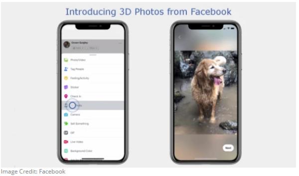Facebook解锁新功能：3D照片功能今日上线 拍摄仅支持iPhone双摄机型