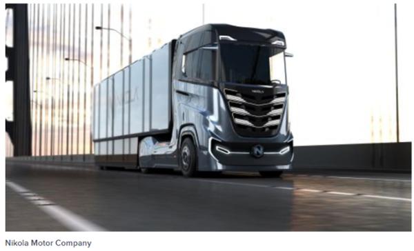 特斯拉竞争对手为欧洲推出氢动力卡车 将成为欧洲首辆零排放商用卡车