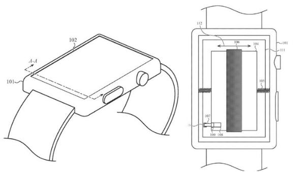 苹果Apple Watch新专利曝光：电池充当触觉反馈源 取消Taptic引擎