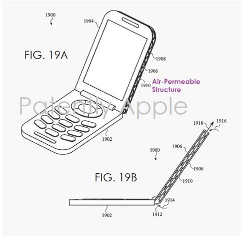 乔布斯玩笑成真？苹果新专利涉及翻盖iPhone：实体按键，背部带铰链