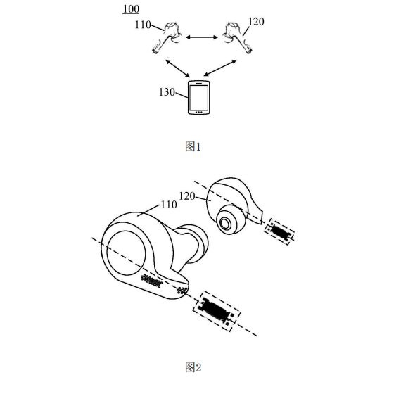 华为最新专利涉及真无线立体声耳机 天线绕电池侧垂直布局提高通信效果