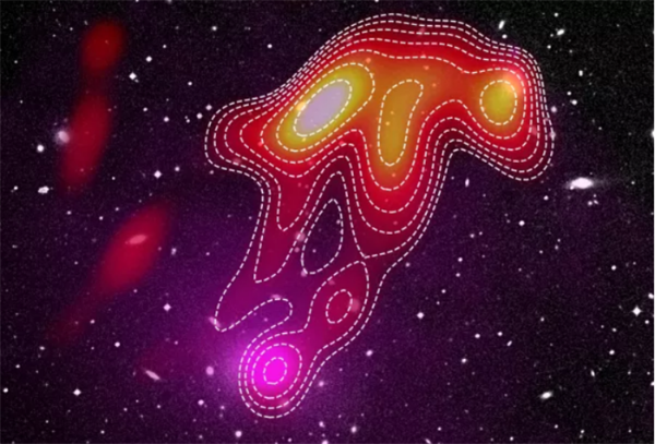 天文学家发现巨型“太空水母”：宽度超过100万光年，为一种奇特宇宙现象