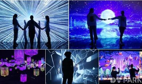 DT PARK新媒体艺术乐园跨年展来了