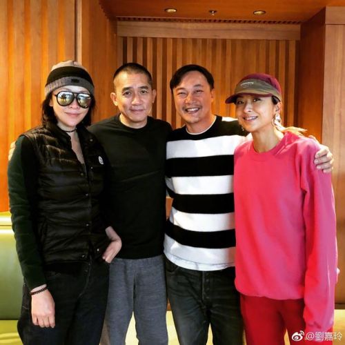 刘嘉玲梁朝伟陈奕迅徐濠萦合照公开