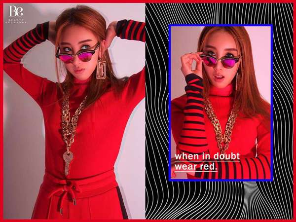 许靖韵诠释另类“酷Girl” 时尚大片摩登复古