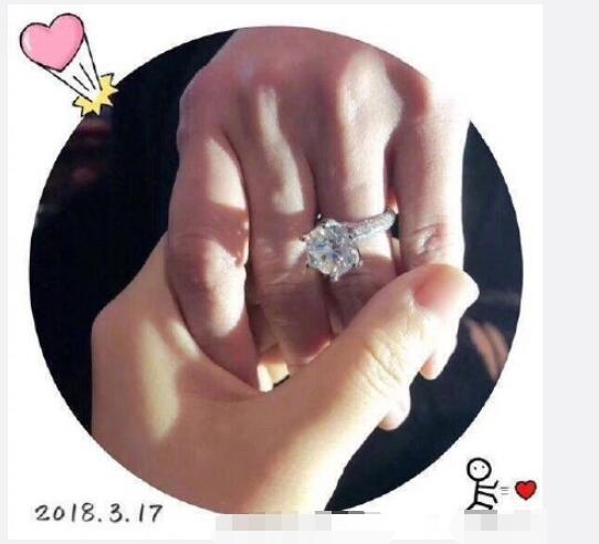 姚笛被求婚成功，马伊琍的微博亮了！