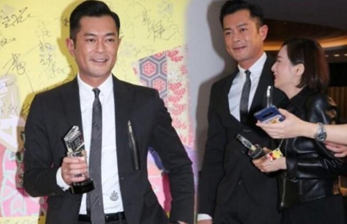 古天乐24小时摘两影帝 网友:实至名归!