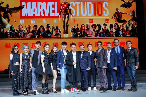 《复仇者联盟3：无限战争》即将上映 陈明憙变身“黑豹女”献唱漫威十周年庆典