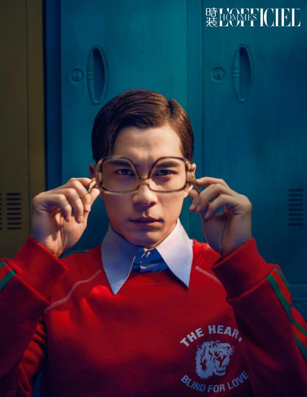 韩东君封面大片玩味时髦尽显大男孩本色