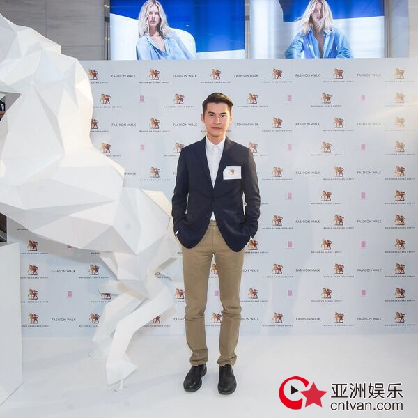 陈家乐受邀出席品牌活动 完美诠释“绅士品格”