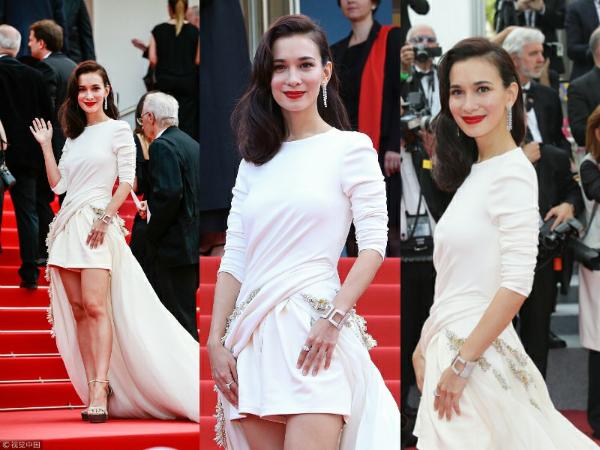 盘点戛纳红毯零失误女星 秦岚卢靖姗王丽坤吕佳容