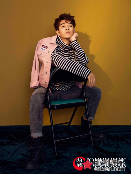 陈若轩《时装男士》大片曝光 变身雅痞型男潮范儿十足