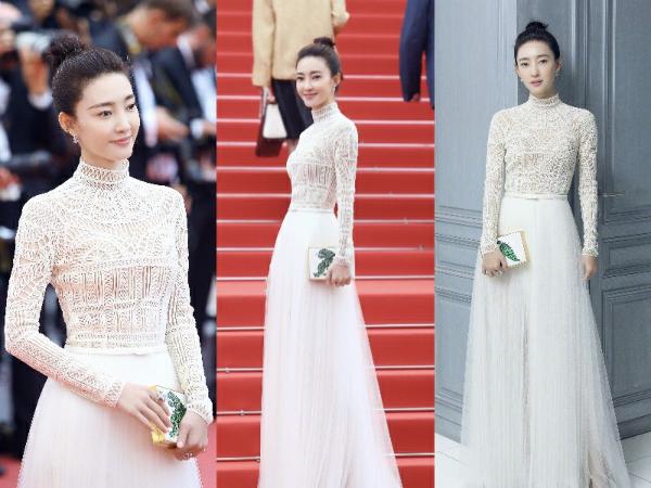 盘点戛纳红毯零失误女星 秦岚卢靖姗王丽坤吕佳容