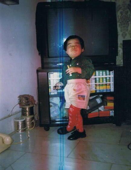 陈学冬童年照曝光，原来每个胖子都是潜力股