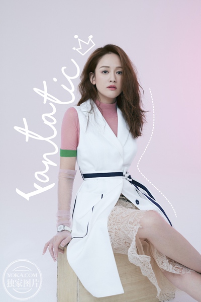 陈乔恩曝时尚大片 演绎甜美率性间的平衡性格