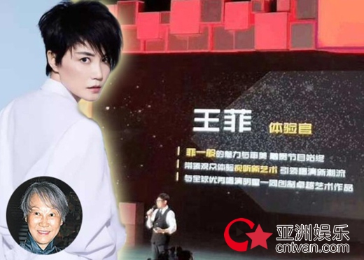 王菲真人秀酬劳曝光 网传将以天价参加《幻乐