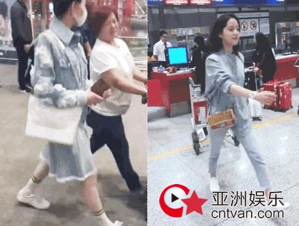 欧阳娜娜模仿刘诗诗走路 网友：你也是北舞劈叉系毕业的吗？