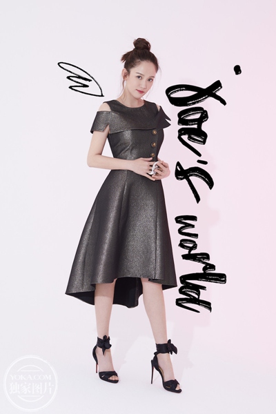 陈乔恩曝时尚大片 演绎甜美率性间的平衡性格