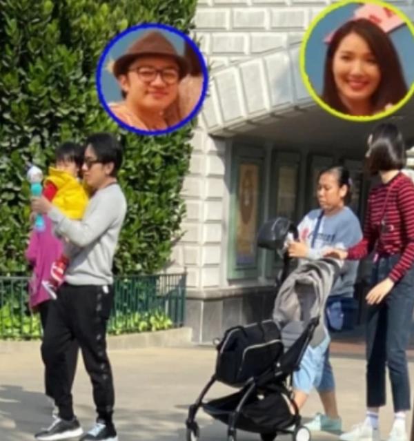 王祖蓝李亚男带女儿到游乐场 慈父上身全程抱爱女