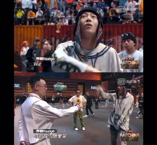 《中国新说唱》选手养鸡YoungG狂赞GAI,“彩虹屁”不断直呼帅!