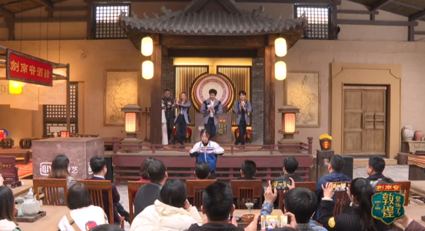 汪涵、谢可寅、钱正昊、李浩源集体亮相《登场了！敦煌》发布会为敦煌助力