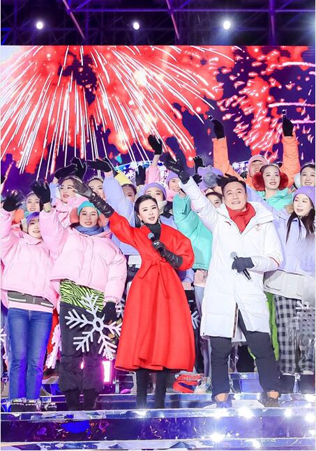 伊丽媛再度受邀助阵“2021迎冬奥相约北京—环球跨年冰雪盛典”