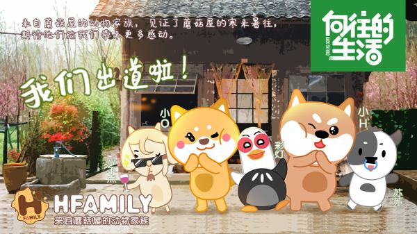 “Hfamily动物家族”出道，首开综艺形象IP之路！