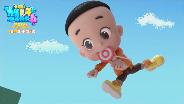 “新大头儿子”电影4曝光科幻“新世界” 大头父子再历险