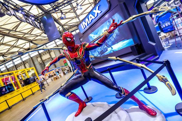 漫威人气超英毒液亮相ChinaJoy 神秘反派现身点燃现场气氛