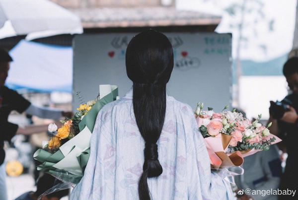 Angelababy《风起陇西》古装造型曝光 温婉淡雅质感十足