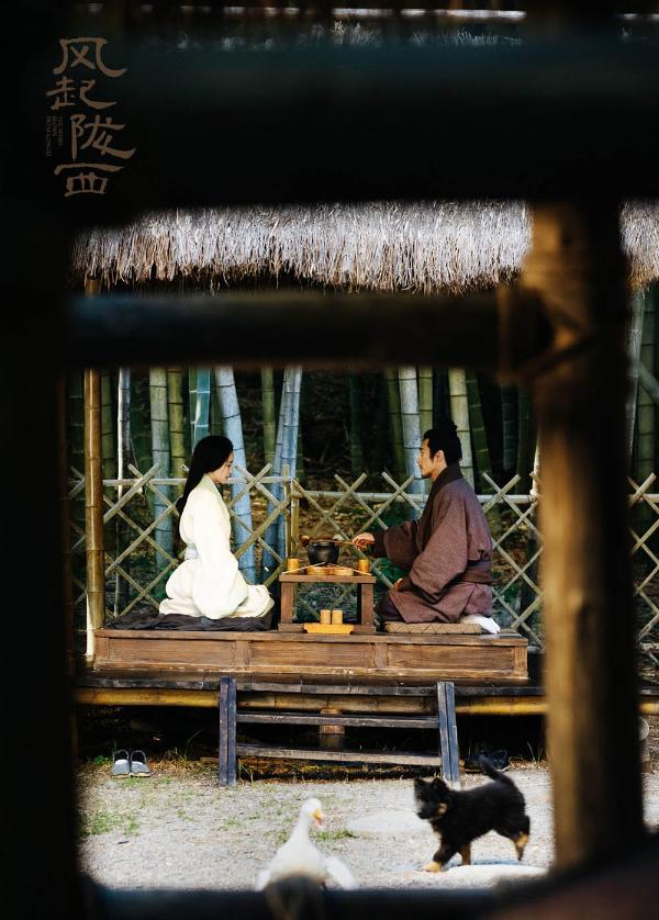 Angelababy《风起陇西》古装造型曝光 温婉淡雅质感十足