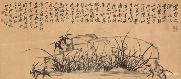 明代画家樊晖的《溪山远眺图》告诉你国画中的虚虚实实