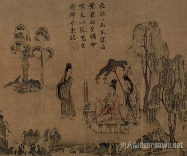 画作赏析之洛神赋图 中国最美的柏拉图式爱情
