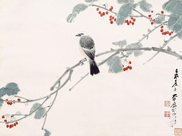 中国国画中的画面造型艺术 国画表现形式均衡的介绍