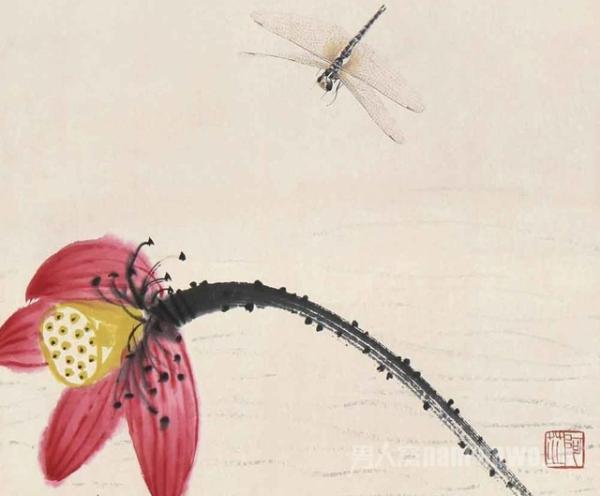 中国国画中的画面造型艺术 国画表现形式均衡的介绍