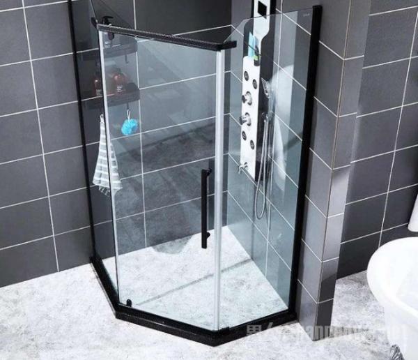 悄悄告诉你 单层的淋浴屏设计如何做到干湿分离