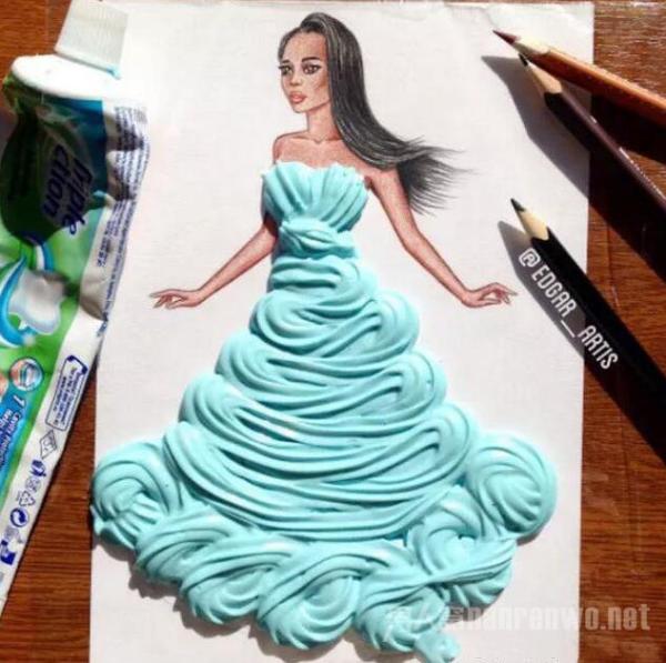 人体艺术写真 当美女穿上了食物的外衣 全场秀色可餐