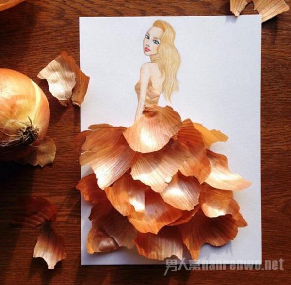 人体艺术写真 当美女穿上了食物的外衣 全场秀色可餐