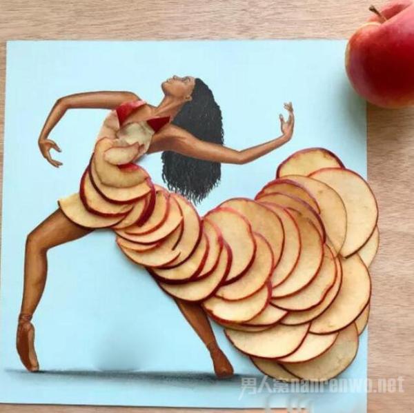 人体艺术写真 当美女穿上了食物的外衣 全场秀色可餐