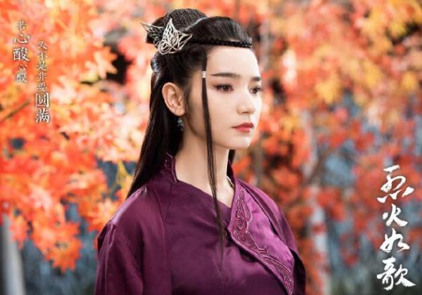 《烈火如歌》刀冽香扮演者代斯惊艳亮相佳人如斯