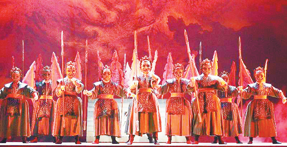 《兰陵王》探索话剧民族化